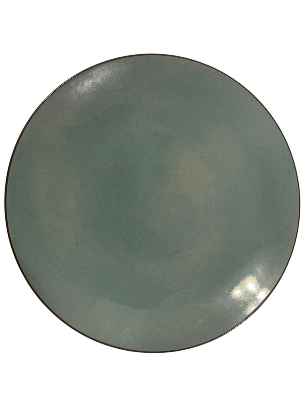 NAUTICA Island Shores Japan Ceramic Salad Plate in Seafoam Green Classic Home